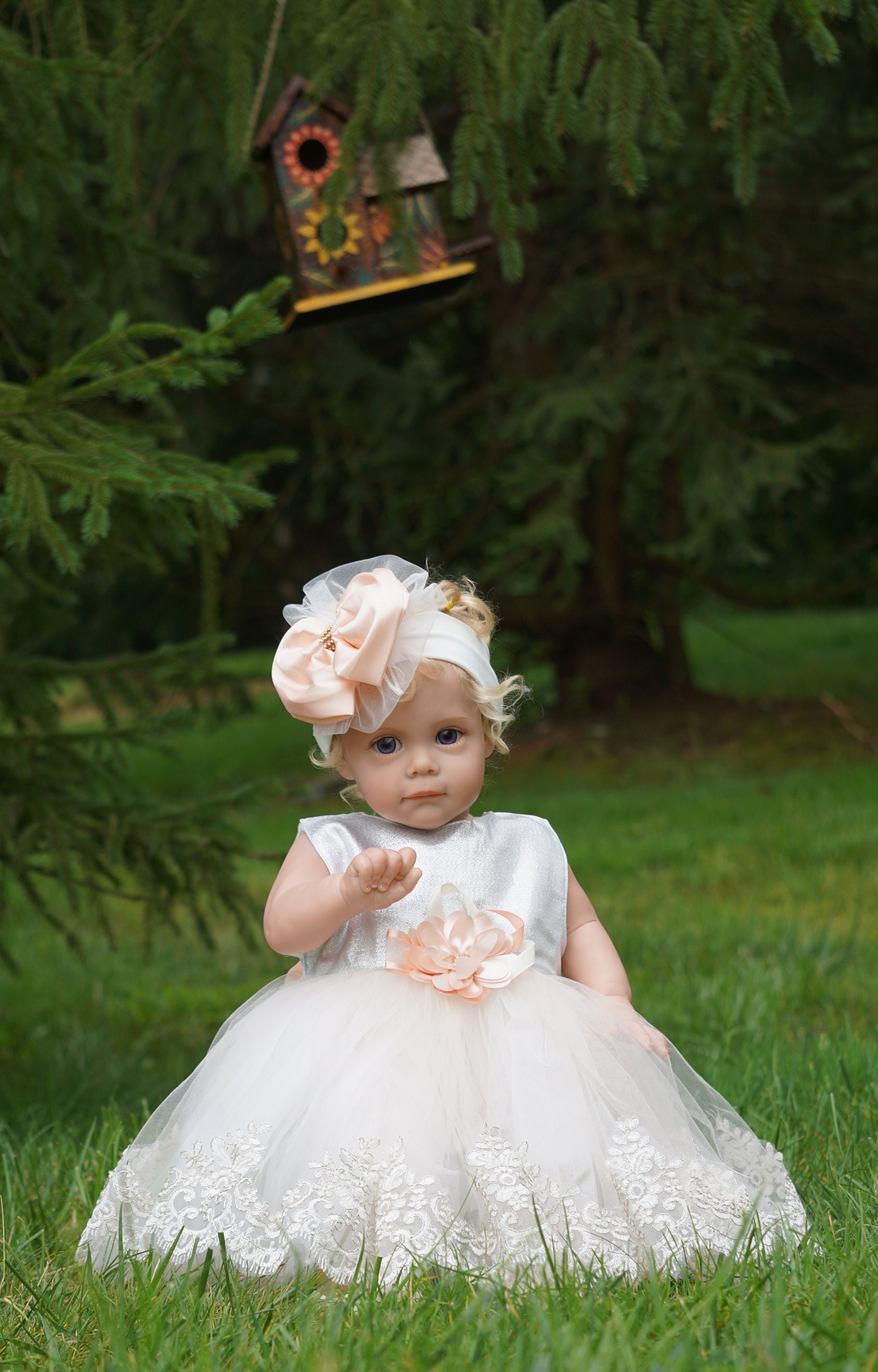 Robe Ceremonie Mariage Robe Demoiselle D'honneur Bébé Fille