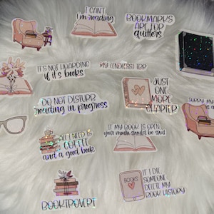 Book Themed Stickers v2