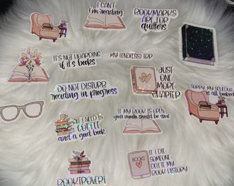 Book Themed Stickers v2