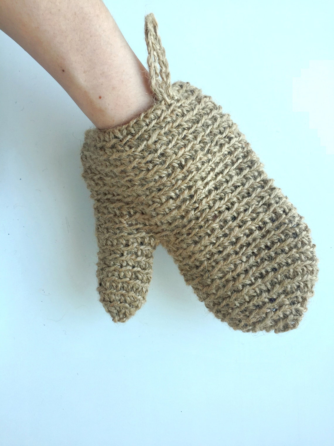 Body Scrub Glove Washcloth glove Natural skin exfoliator Etsy