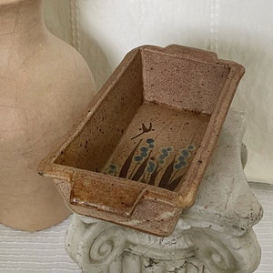 vintage decorative ceramic baking dish