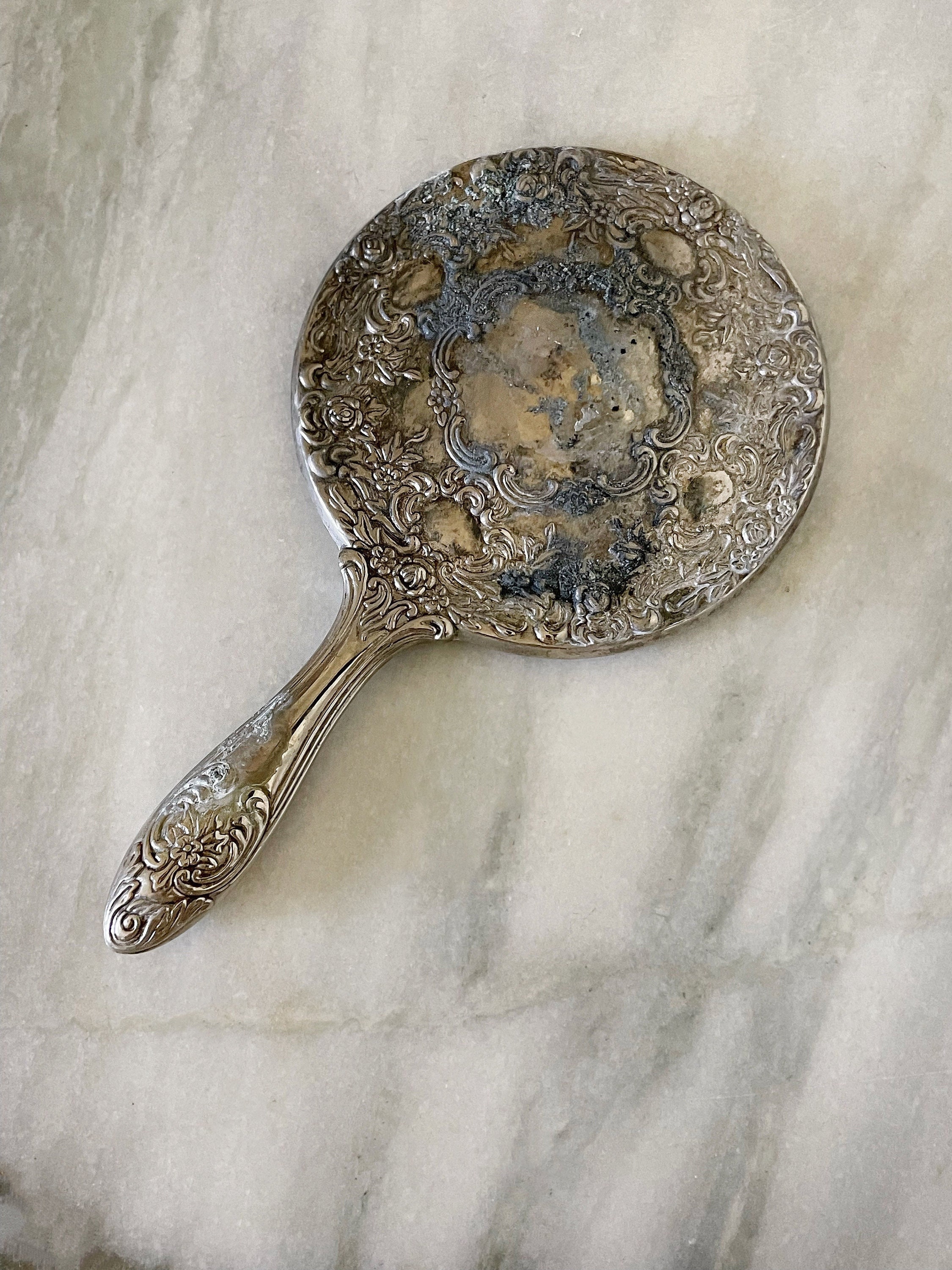 Antique Hand Mirror Value