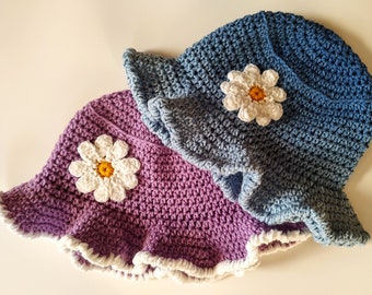 PDF crochet bucket hat, bucket hat, PDF crochet, bucket hat pattern, crochet hats, Mother's Day gift, diy crochet, diy craft
