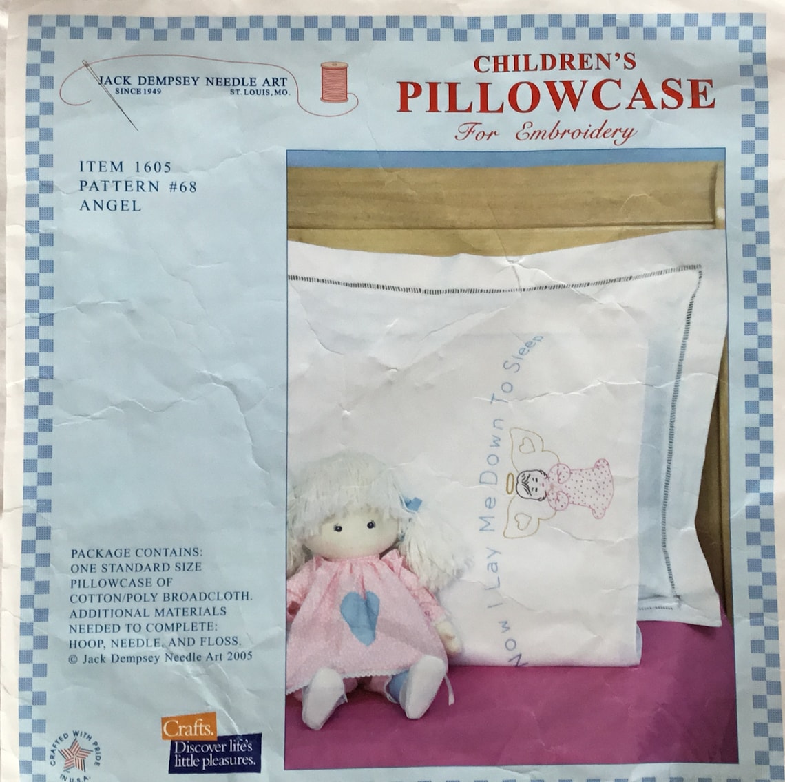 Embroidery pillowcase kits Etsy