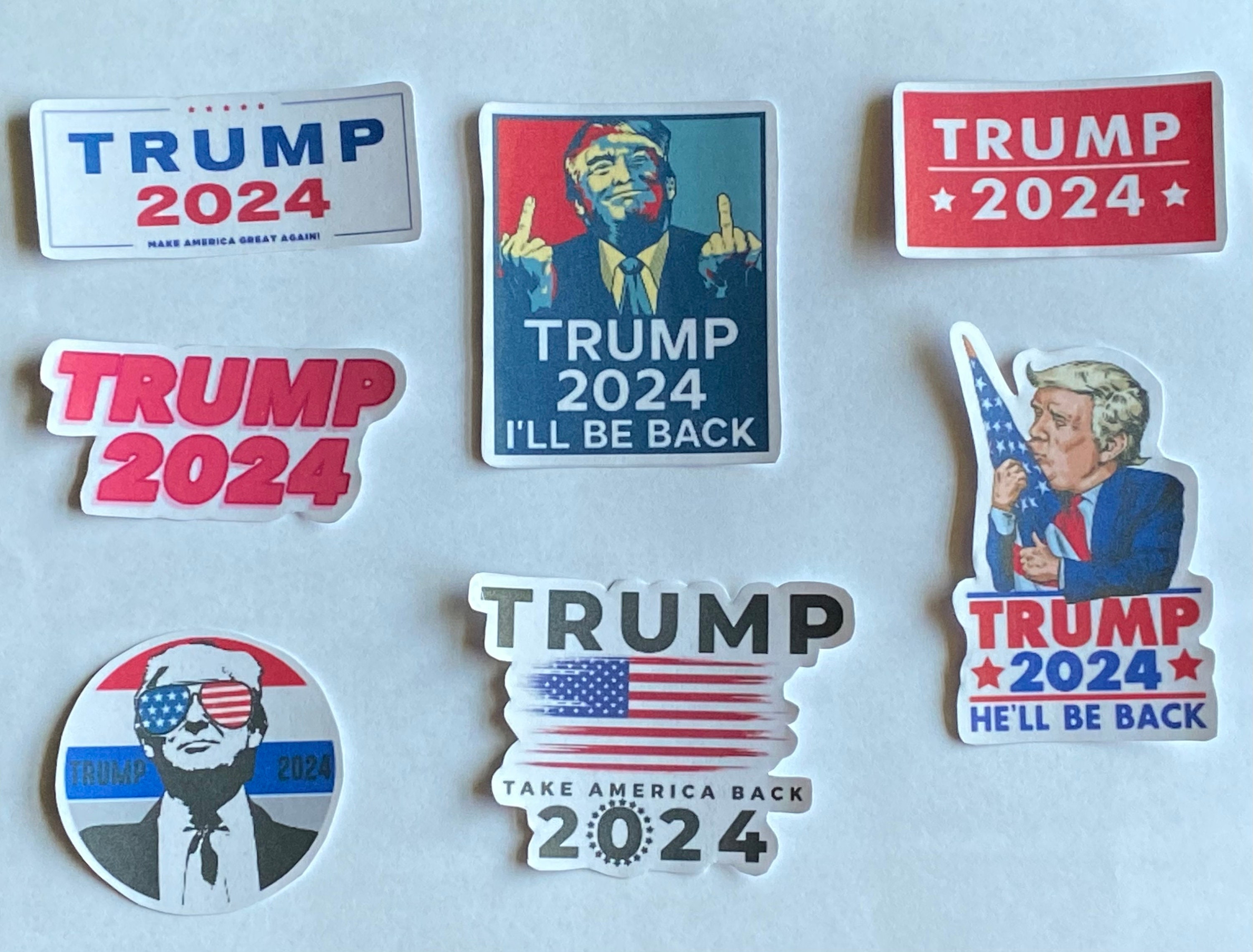 Trump 2024 Sticker Pack Etsy