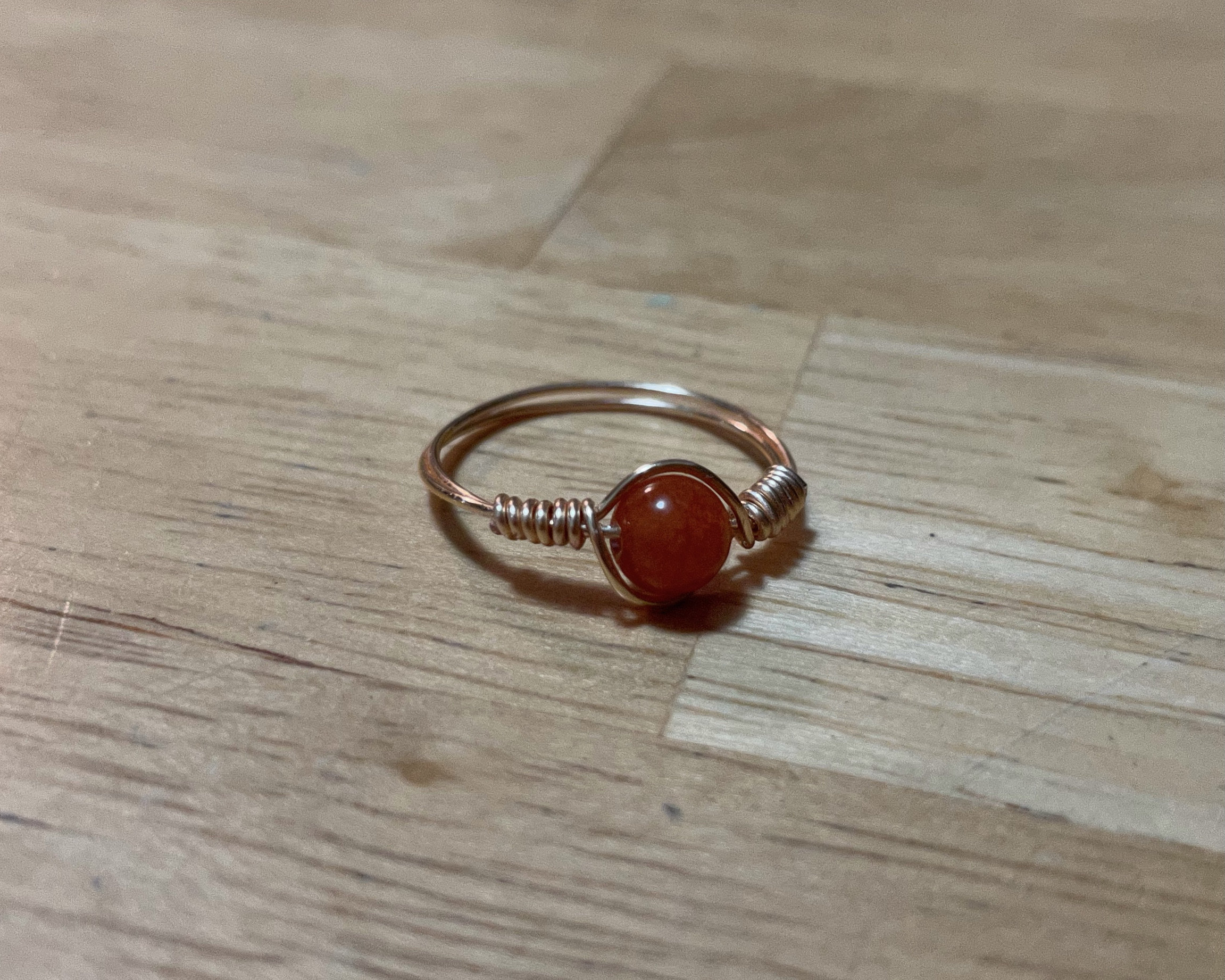 Elegant Wire Rings Tarnish Free Multiple Colours Available Etsy