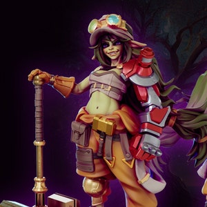 Morigan | Goblin Mechanic | Medium | 32mm | Gaz Minis