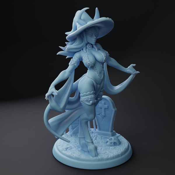 Dreanei Witch | Medium | DND | Twin Goddess Miniatures