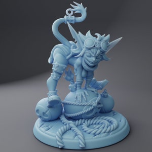 Bomb Goblin | Medium | Goblin Month | Twin Goddess Miniatures | Dungeons and Dragons | TTRPG | Pathfinder | Greenskin