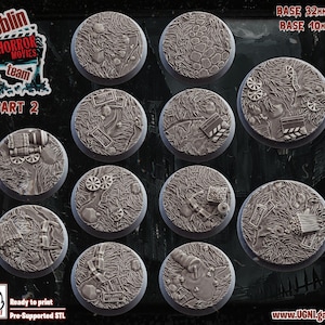 Goblin Horror Bases | 32mm and 40mm | Goblin Horror Movie Team | Fantasy Football | Ugni