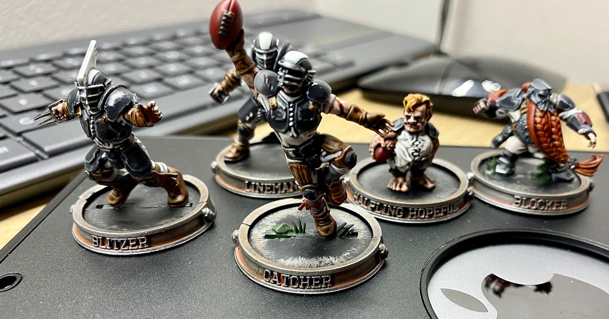 Blood Bowl Team Name Plates Number Plates 135/180 Etsy