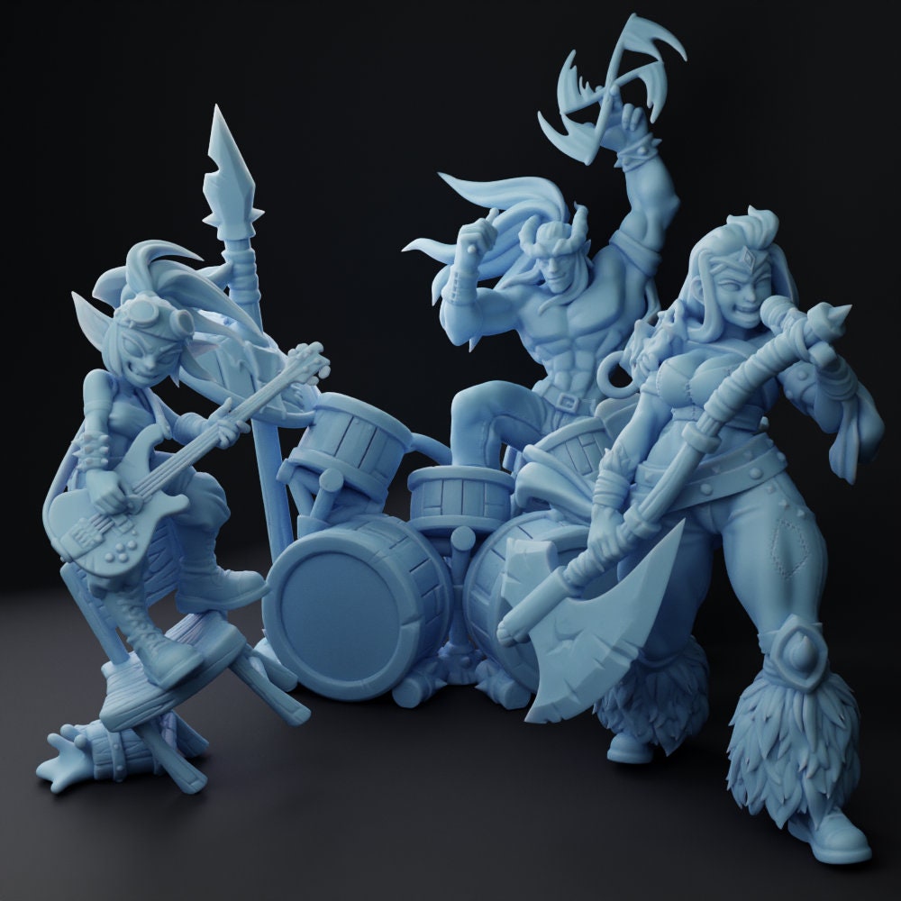 Tainted Mythril | Medium | Bardic Beatdown | Twin Goddess Miniatures