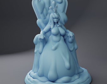 Slime Queen Throne | Medium | 32mm | Queens | Twin Goddess Miniatures