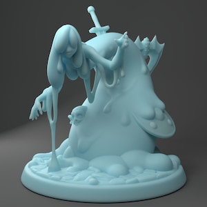 Monstrous Lady Slime | Plasmoid | Large | DND | Twin Goddess Miniatures