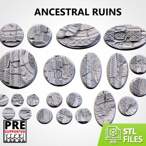 Ancestral Ruins | Resin Bases | Txarli