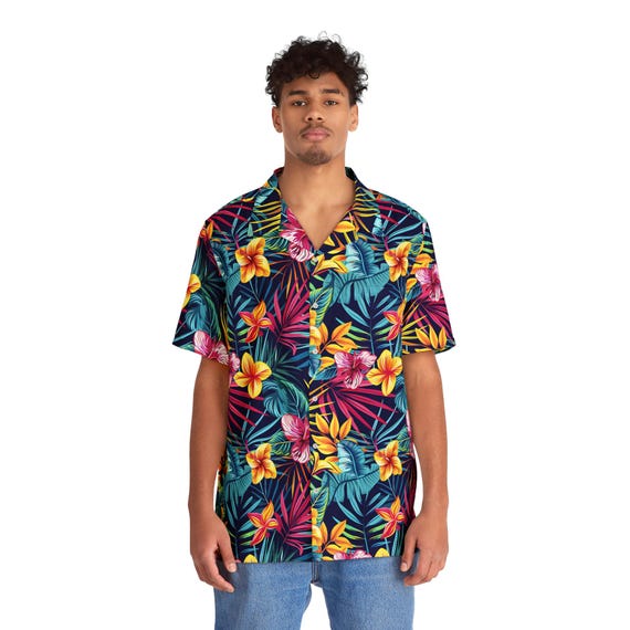 strapless open back dress Hawaiian Hunk Costume