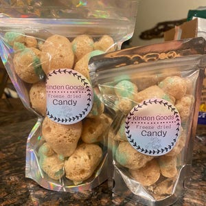 Freeze Dried Caramel Apple Bites, sweet tooth, candy lover, unique treat, TikTok candy, wedding favor, birthday favor, asmr, freeze dried