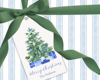 Christmas Gift Tags | Personalized Gift Tags | Christmas Tree Gift Tags | Custom Stationery