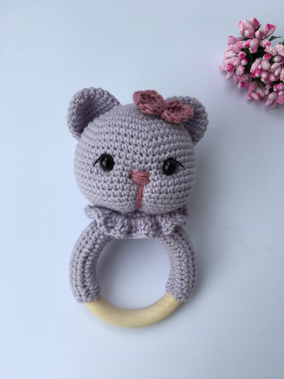 Toys for babies knitted baby knitted rattle baby toy baby Etsy