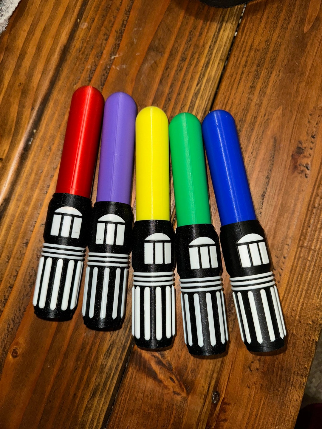 Baby Lightsaber Rattle Determination Two Color Hilt Etsy