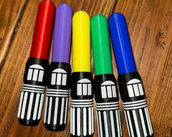 Baby Lightsaber Rattle - Determination - Two Color hilt