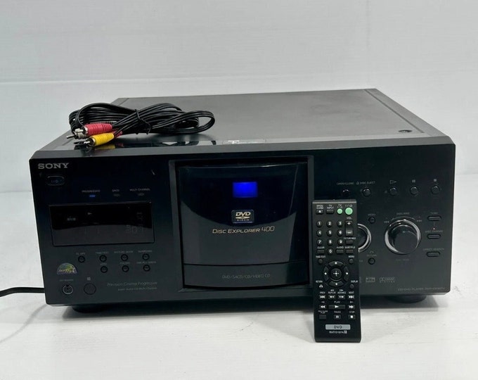 Pro Refurb-sony Dvp-cx985v 400 DVD/ CD Changer Player With Remote New ...