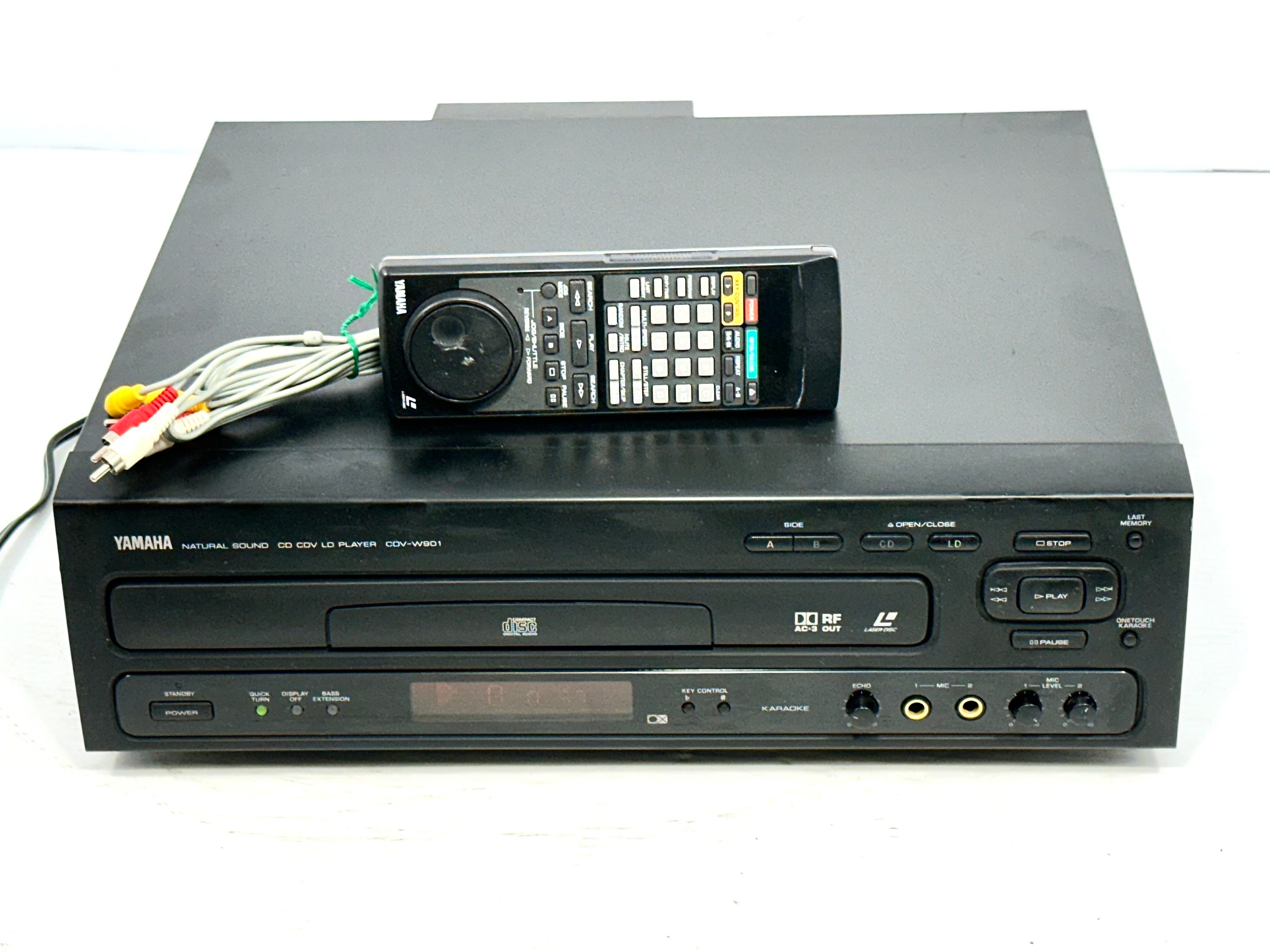 Vintage pro Refurb Yamaha Cdv-w901cd Cdv LD Laser Disc Player Tested, New  Belts, Excellent Working - Etsy