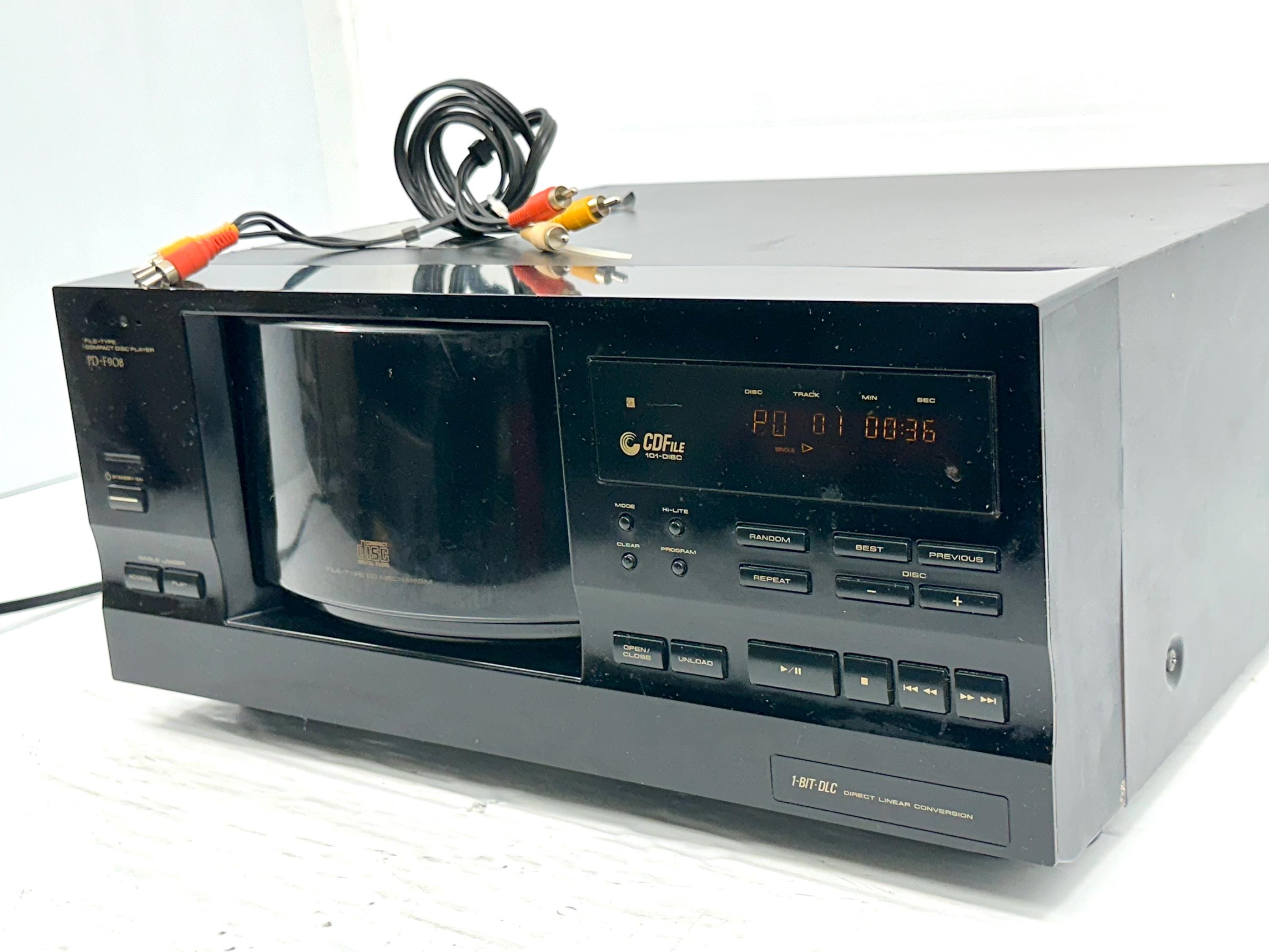 Vintage Pro Refurb Pioneer PD-F908 File Type Compact Disc Player