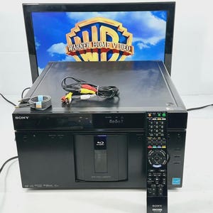 Pro Refurb Sony BDP-CX960 Blu-ray Disc/dvd CD Player 400 Discw OEM