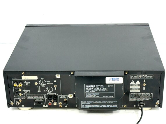 Vintage {pro Refurb} Yamaha Cdv-w901cd Cdv LD Laser Disc Player