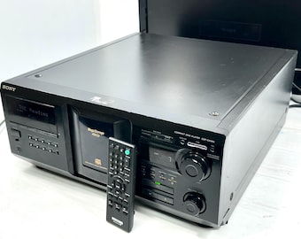 Vintage Refurbished Sony CDP-CX455 Megastorage 400-disc CD Changer