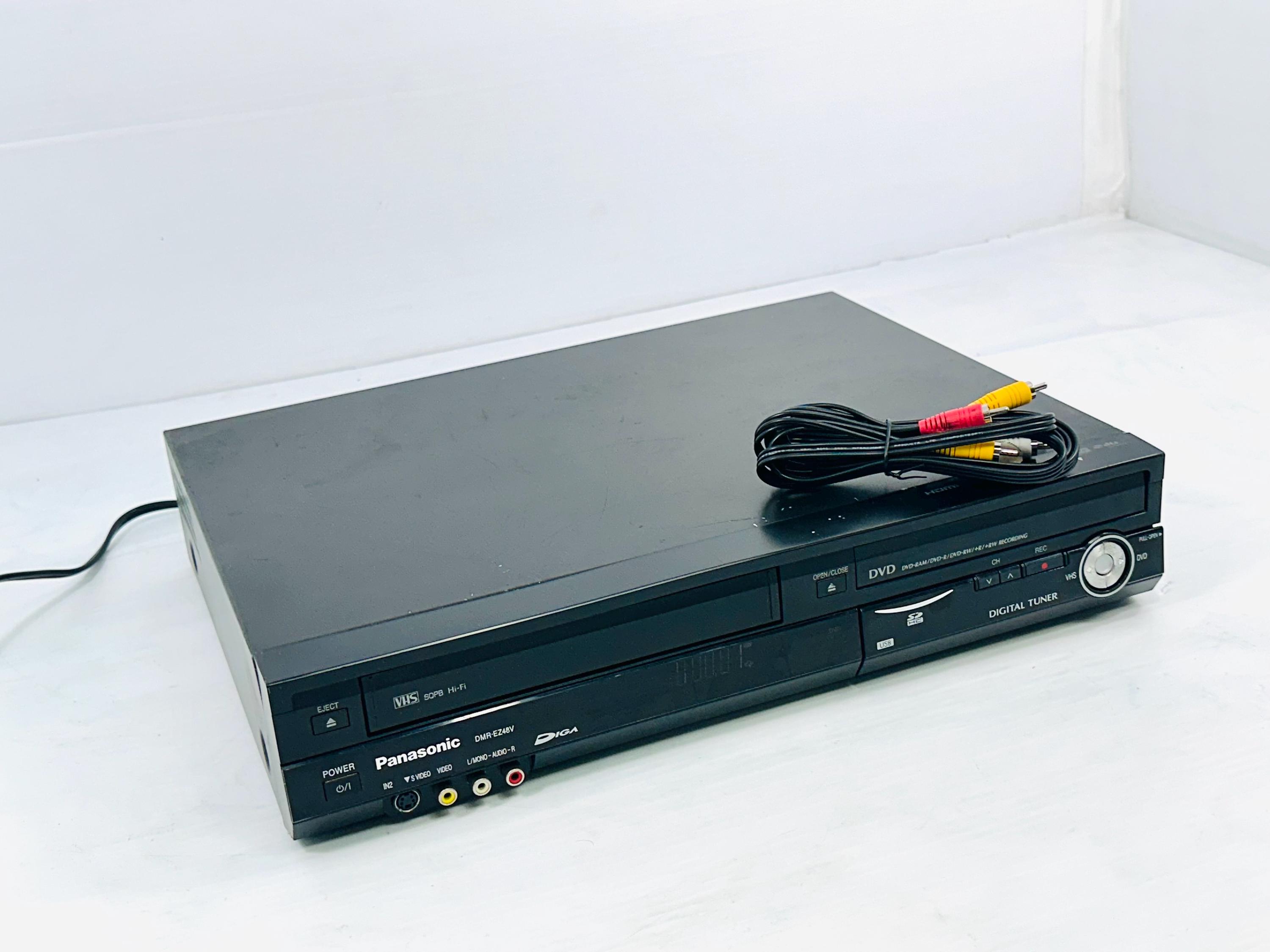 Vintage Panasonic Diga DMR-EZ485V Dvd Recorder Dvd/vcr Combo HDMI