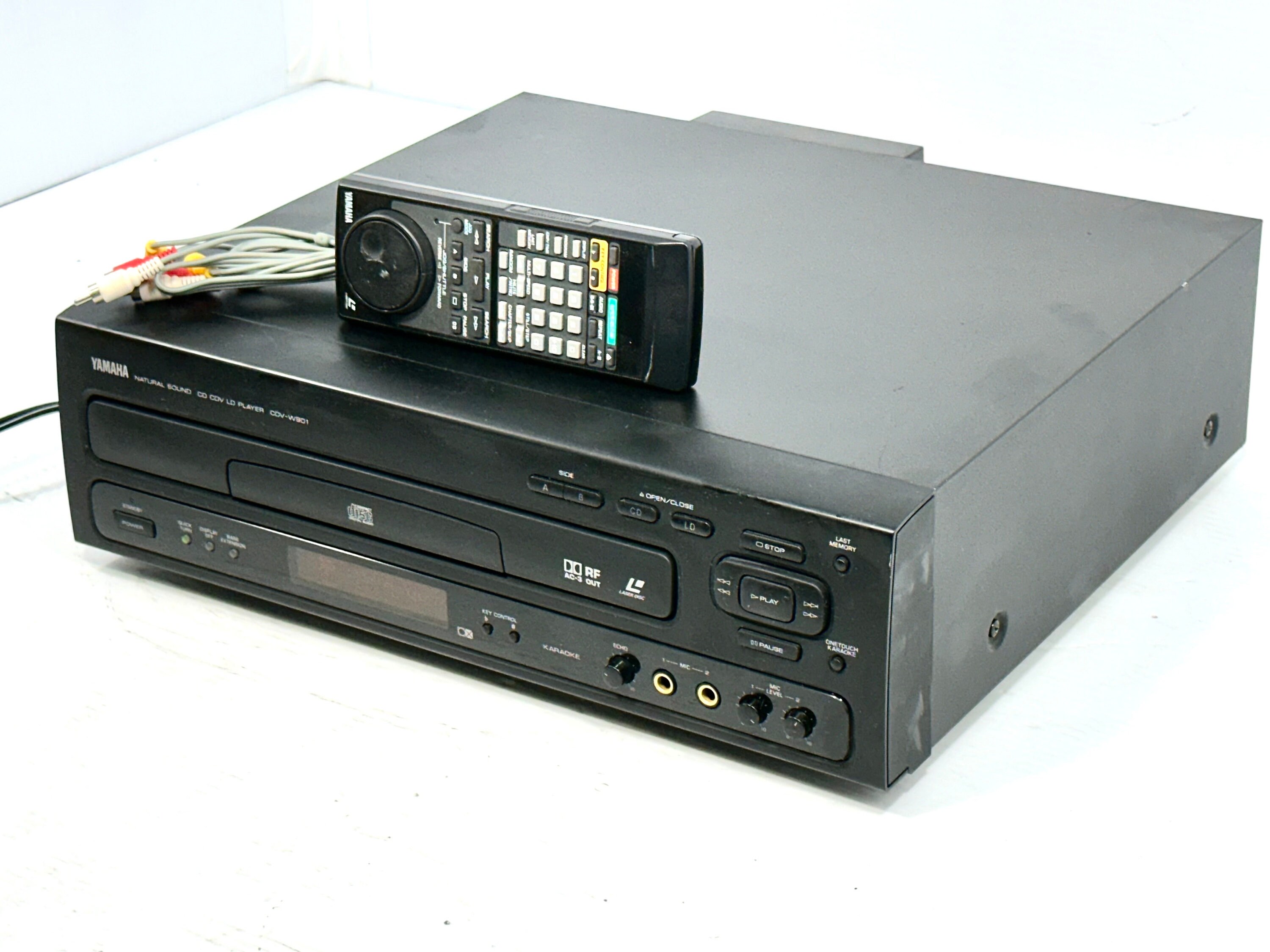 Vintage {pro Refurb} Yamaha Cdv-w901cd Cdv LD Laser Disc Player