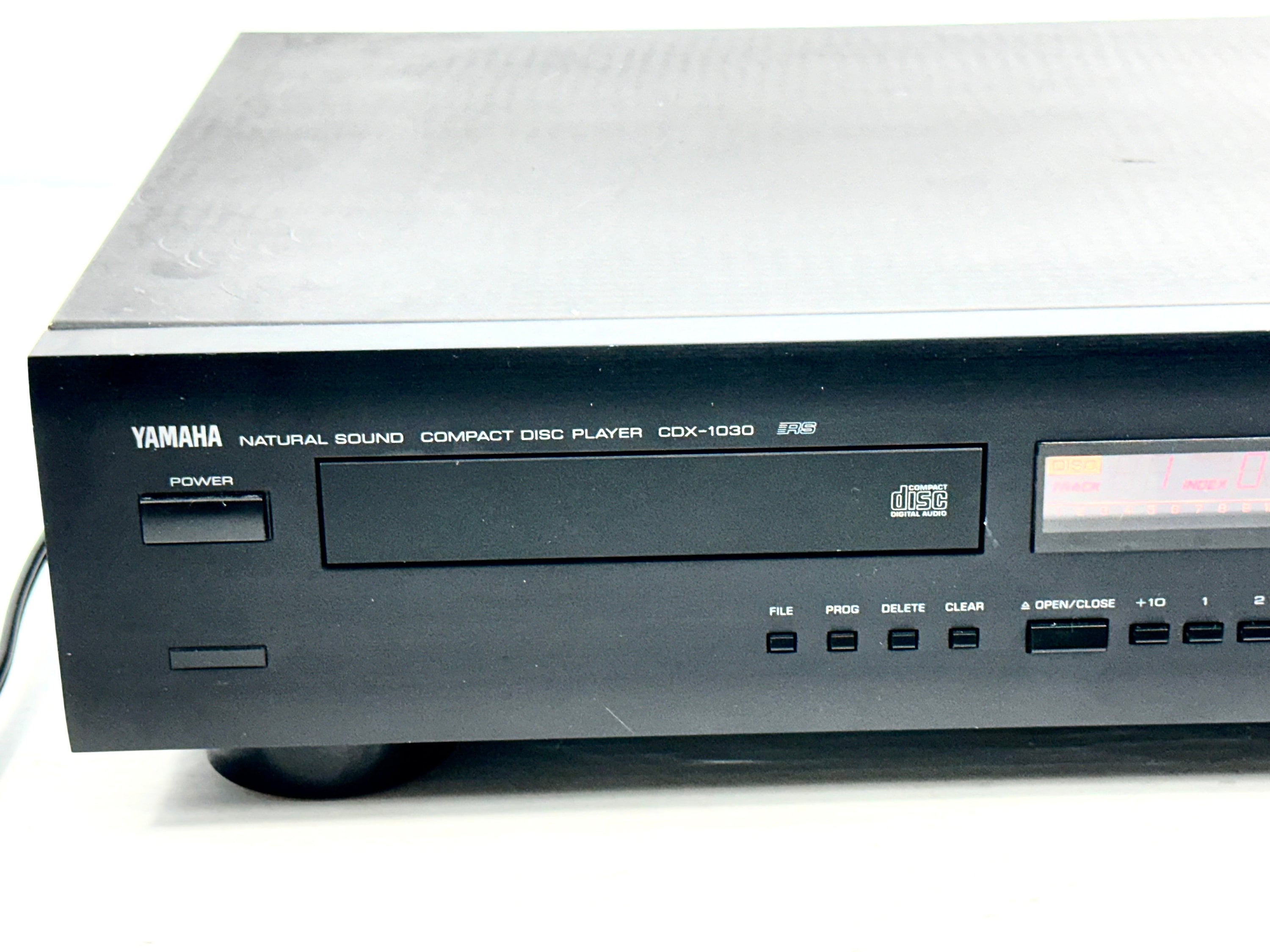 Rare Vintage Yamaha CDX-1030 Premium Quality CD Player, Black
