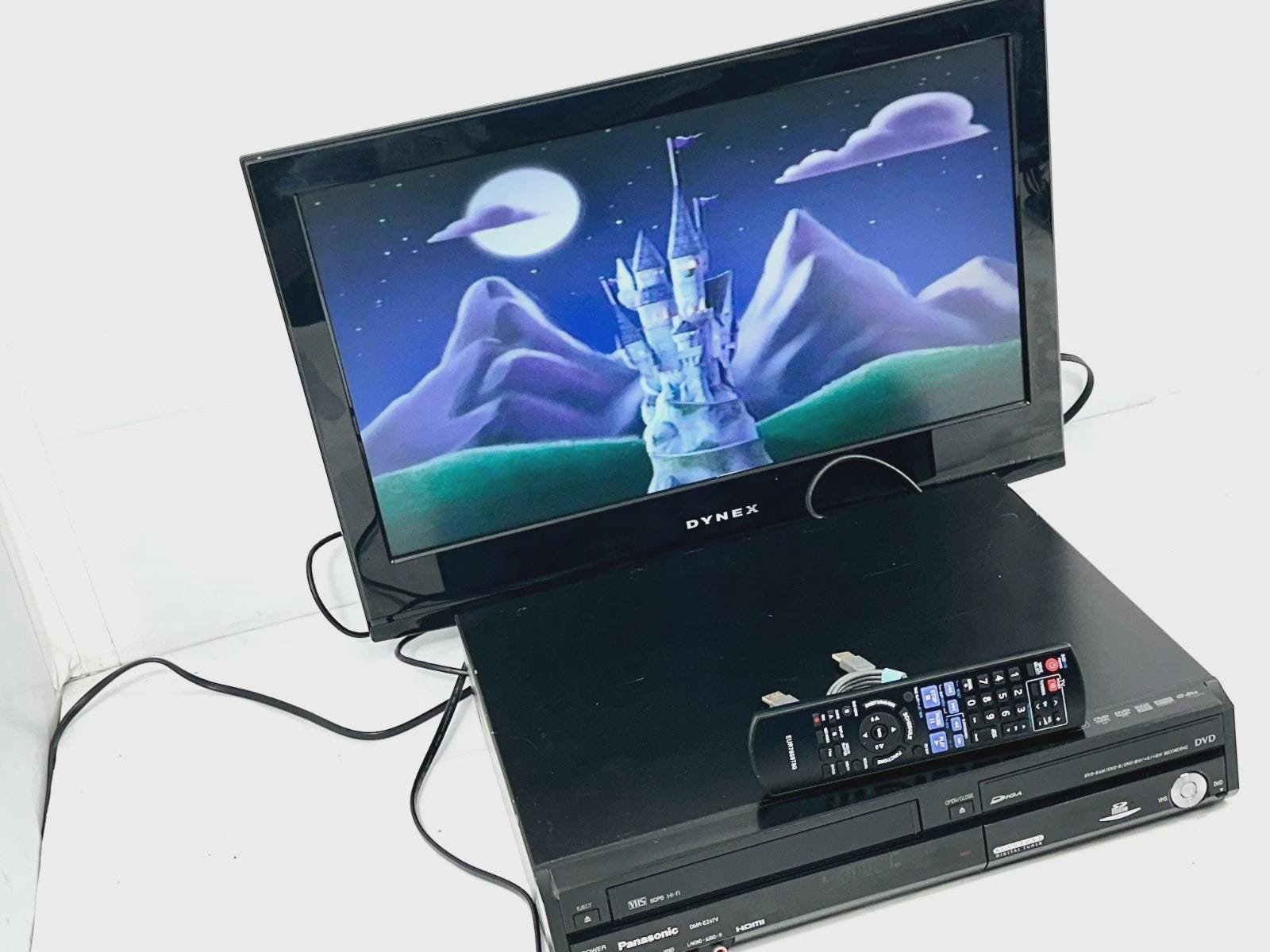 Panasonic DMR-EZ47VDVD Combo With Remote - HDMI Ready - Tested and