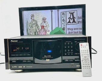 Vintage {pro Refurb} Pioneer DV-F727 File-type 300+1 DVD/CD Disc
