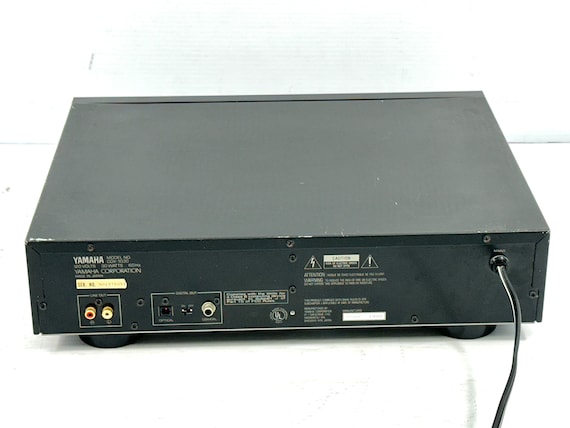 Rare Vintage Yamaha CDX-1030 Premium Quality CD Player, Black