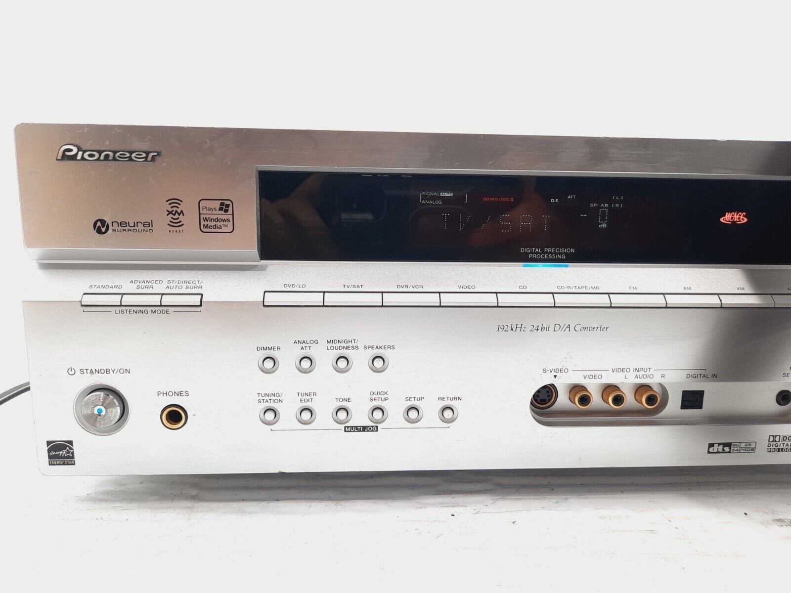 Vintage Pioneer VSX-816-K 7.1 Ch Surround Sound Home Theatre FM ...