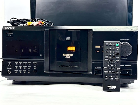 Vintage {pro Refurb} Sony CDP-CX260 Mega Storage 200 CD Disc