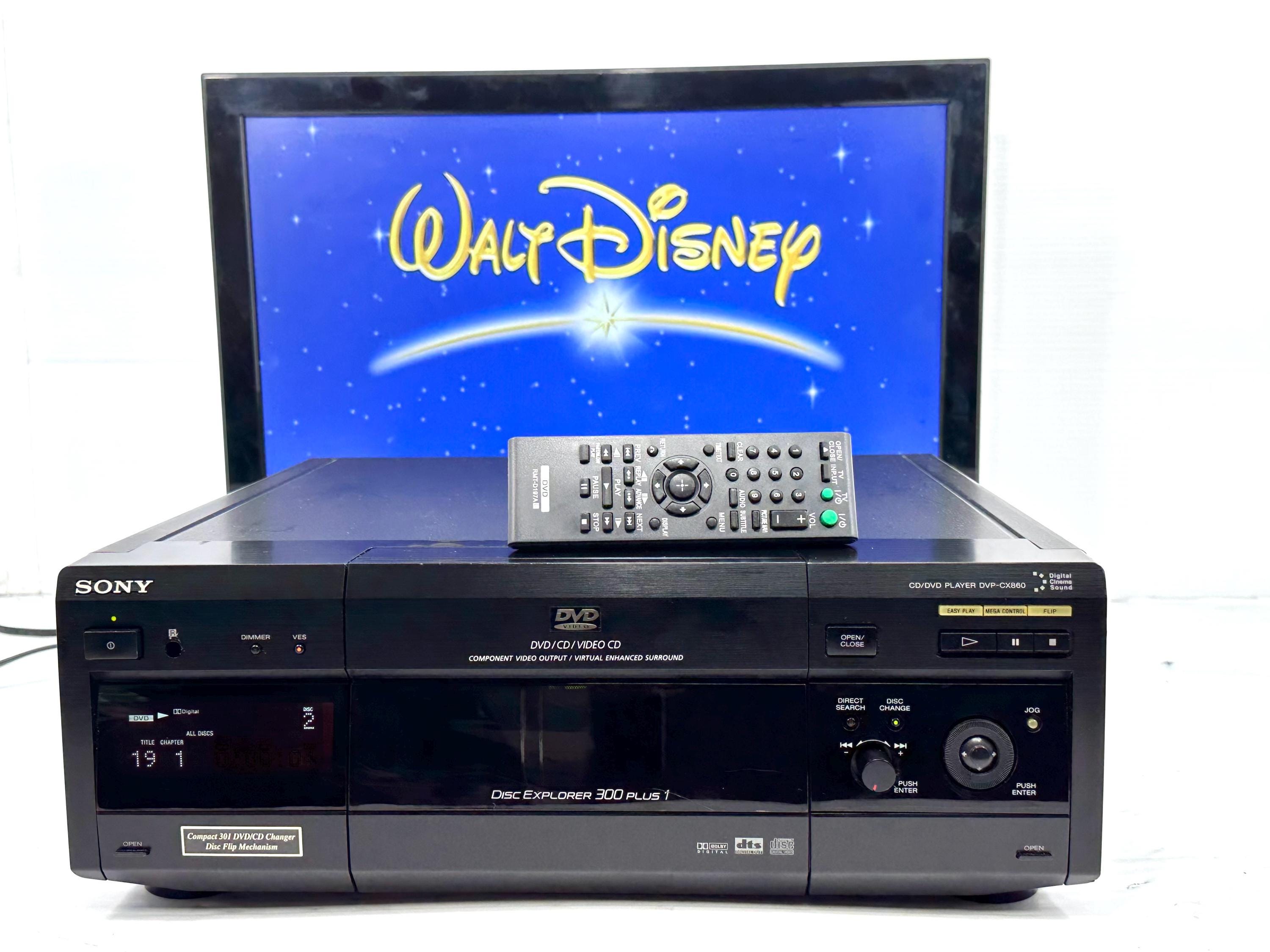 Sony DVP-CX860 Disc Explorer 300+1 DVD/CD Changer/player With
