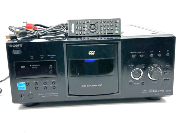 SONYDVDプレイヤー Vintage Pro Refurb-sony Dvp-cx995v 400 DVD/ CD Changer Player W