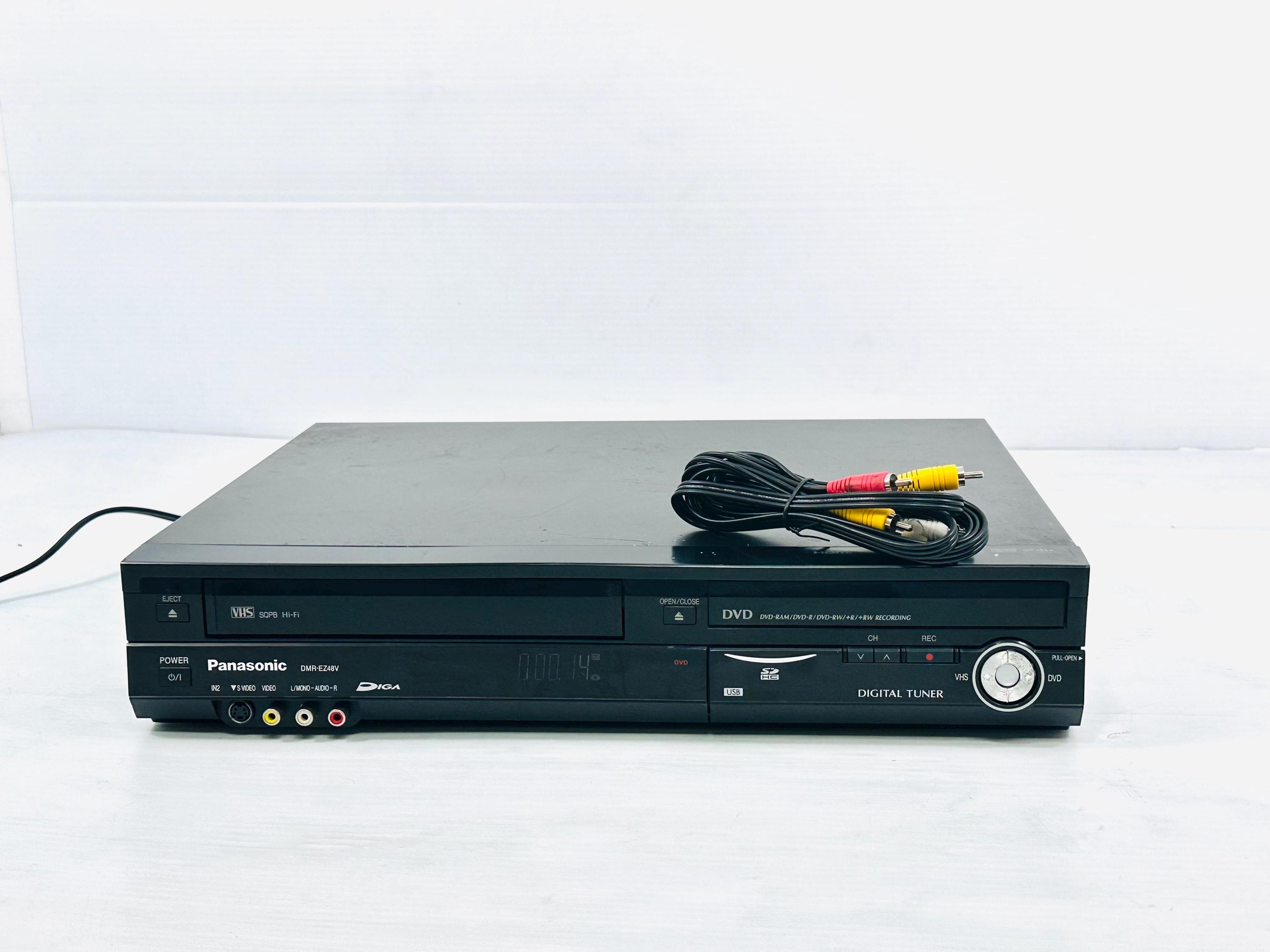 Vintage Panasonic Diga DMR-EZ485V Dvd Recorder Dvd/vcr Combo HDMI