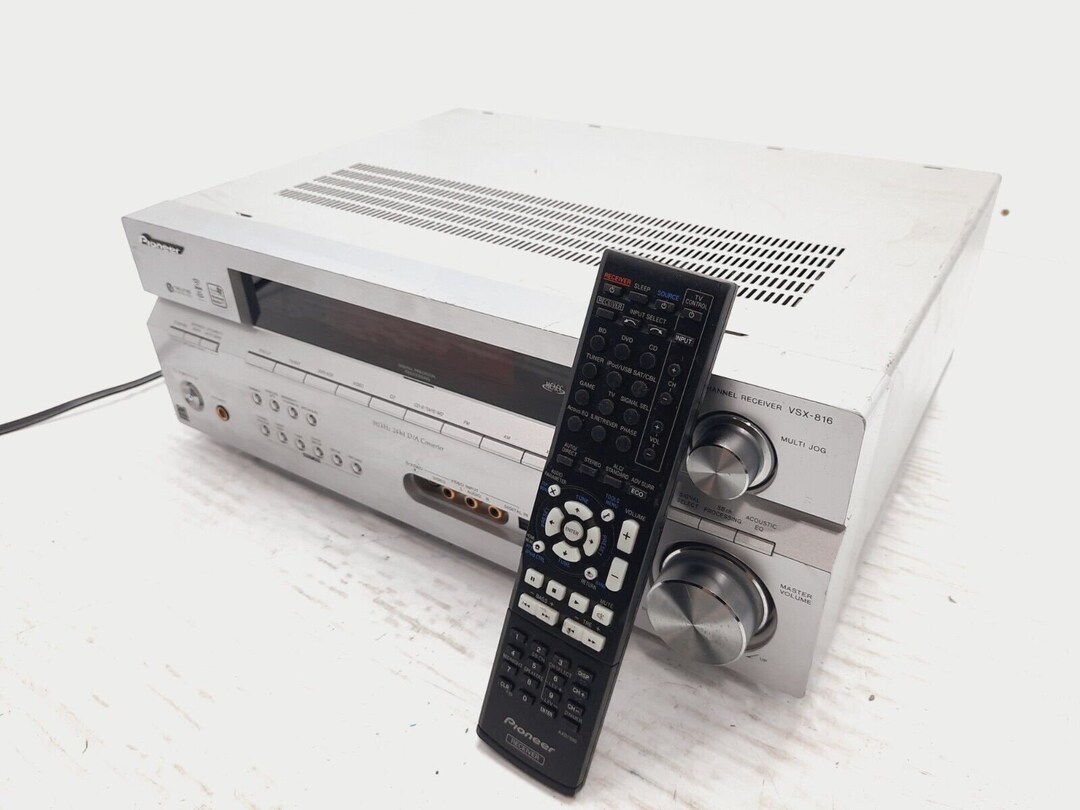 Vintage Pioneer VSX-816-K - 7.1 Ch Surround Sound Home Theatre FM ...