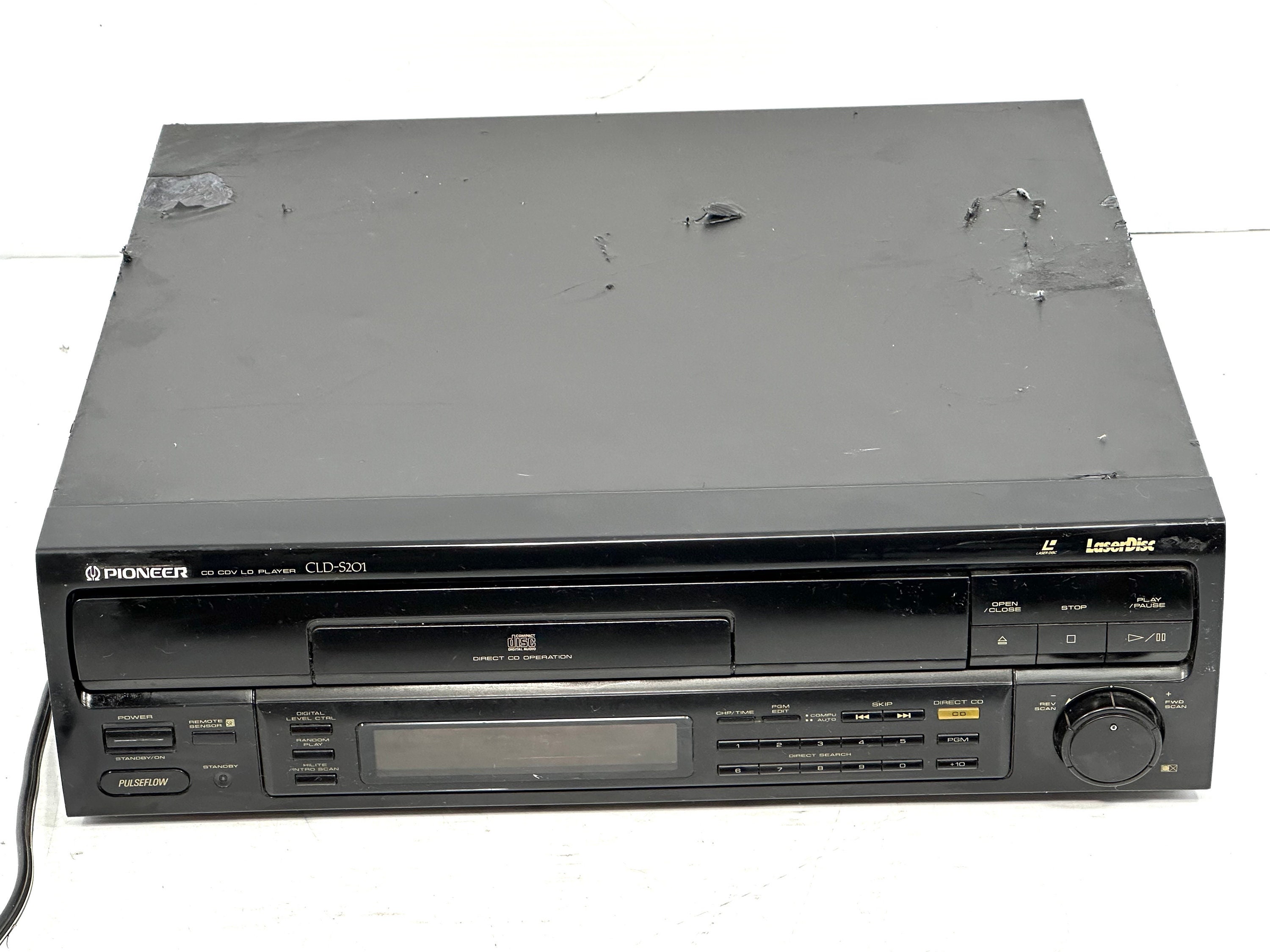 Vintage {pro Refurb} Pioneer Laserdisc LD CD Player Cld-s201, Cdv