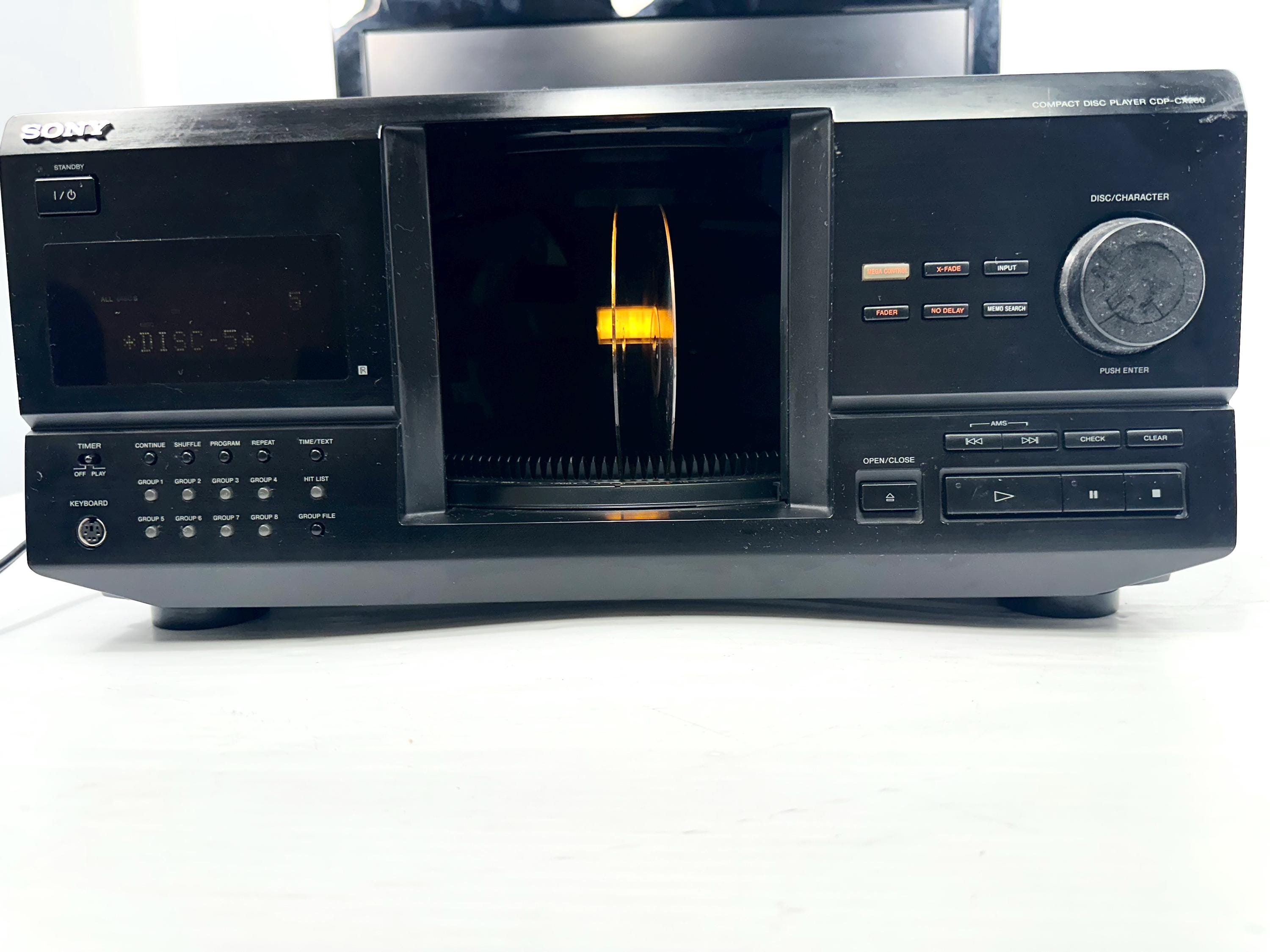 Vintage {pro Refurb} Sony CDP-CX260 Mega Storage 200 CD Disc