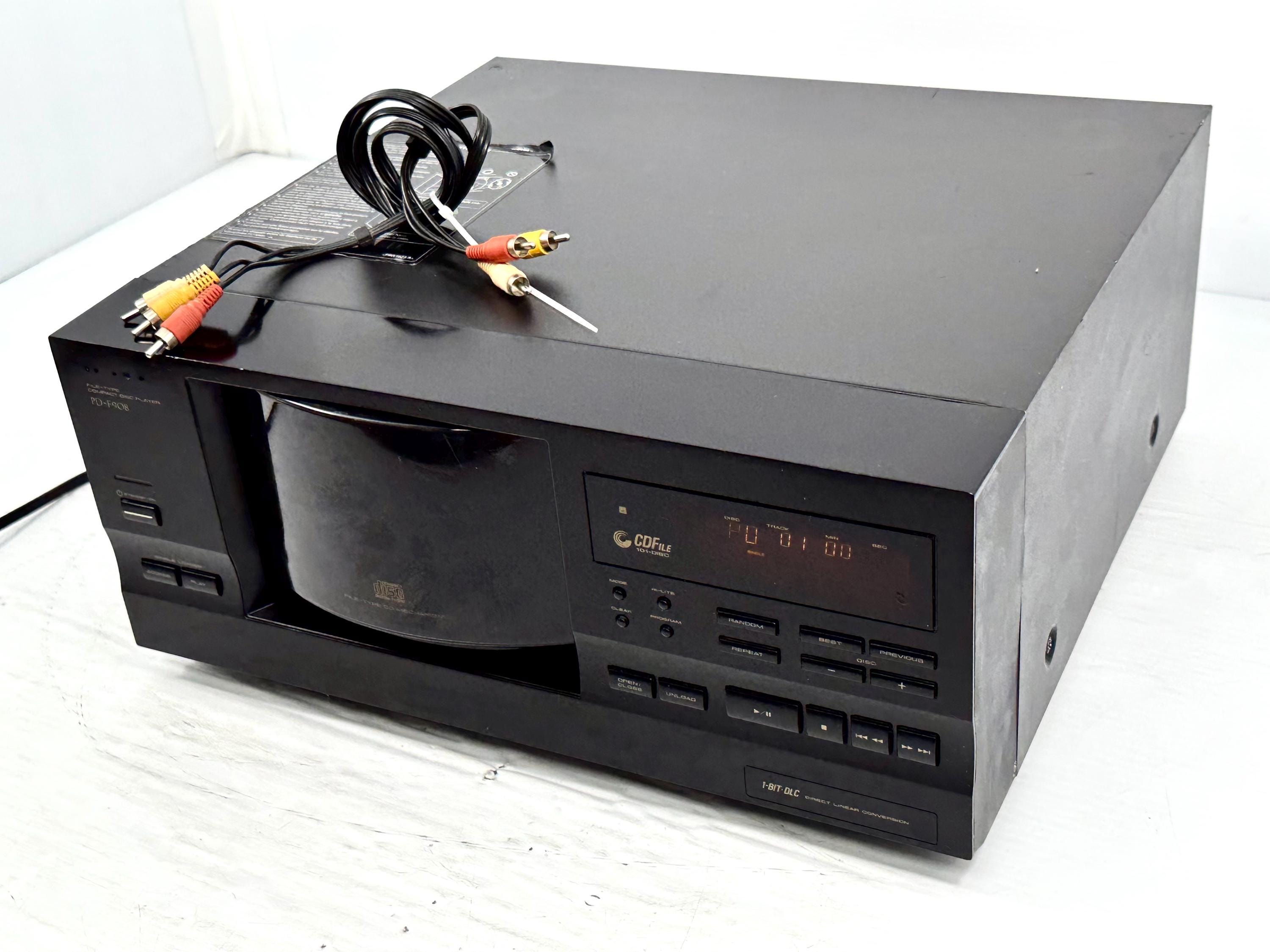 Vintage Pro Refurb Pioneer PD-F908 File Type Compact Disc Player