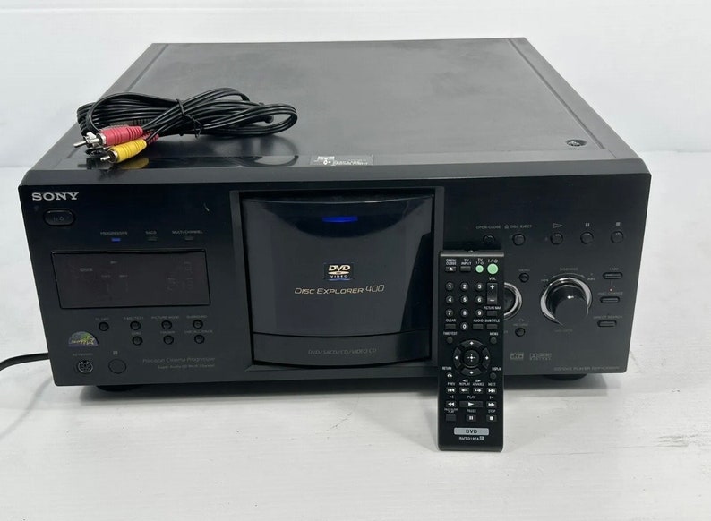 Pro Refurbsony Dvpcx985v 400 DVD/ CD Changer Player With Remote New