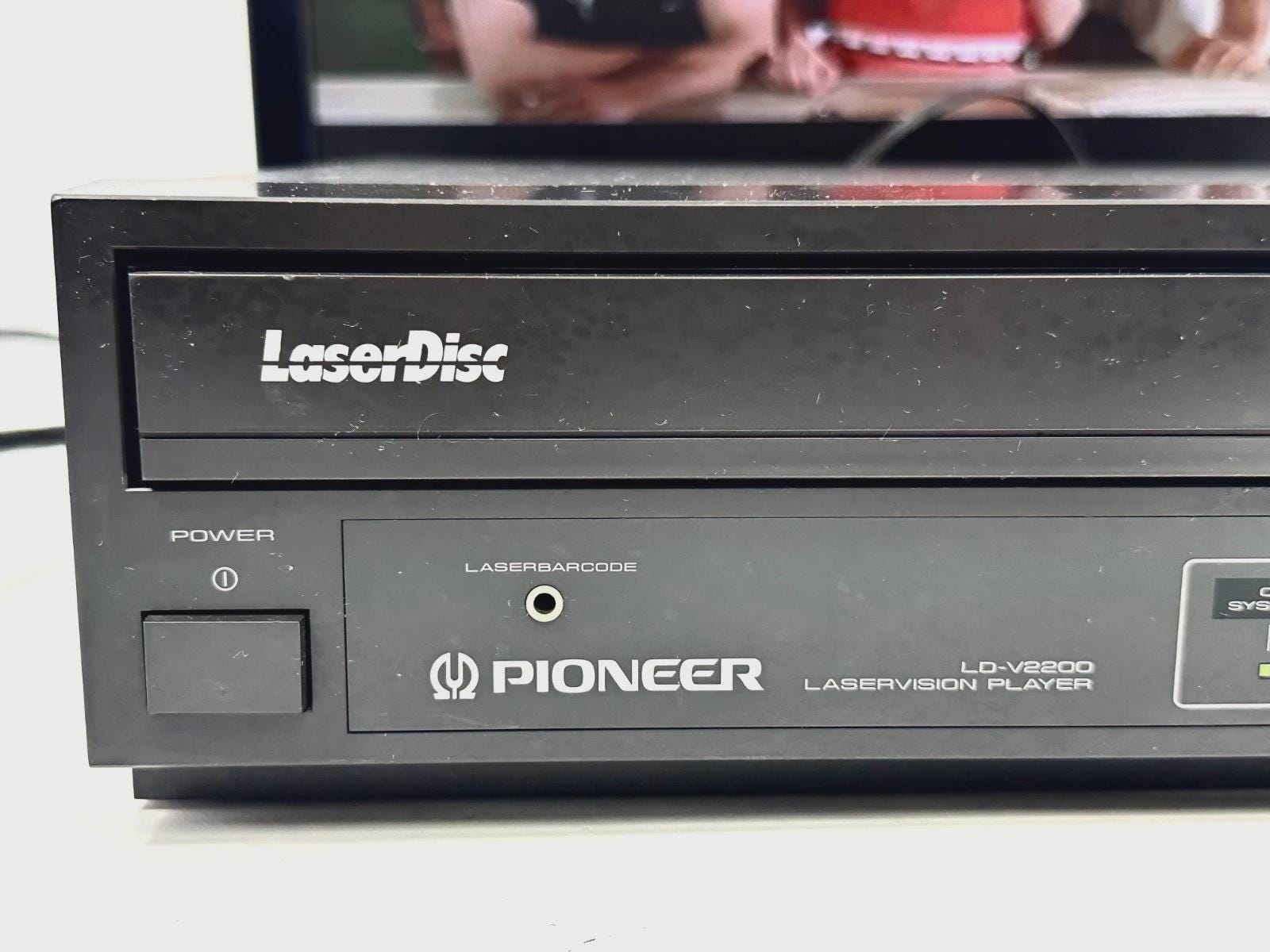 プレーヤー PIONEER DVD LD PLAYER VINTAGE Pioneer LD-V2200 Laserdisc Laservision Player Works