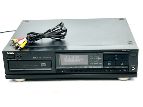 AIWA Super Active CD オーディオ機器　0209o241 Aiwa Compact Disc Player Aiwa XC-002 Digital Audio, Excellent