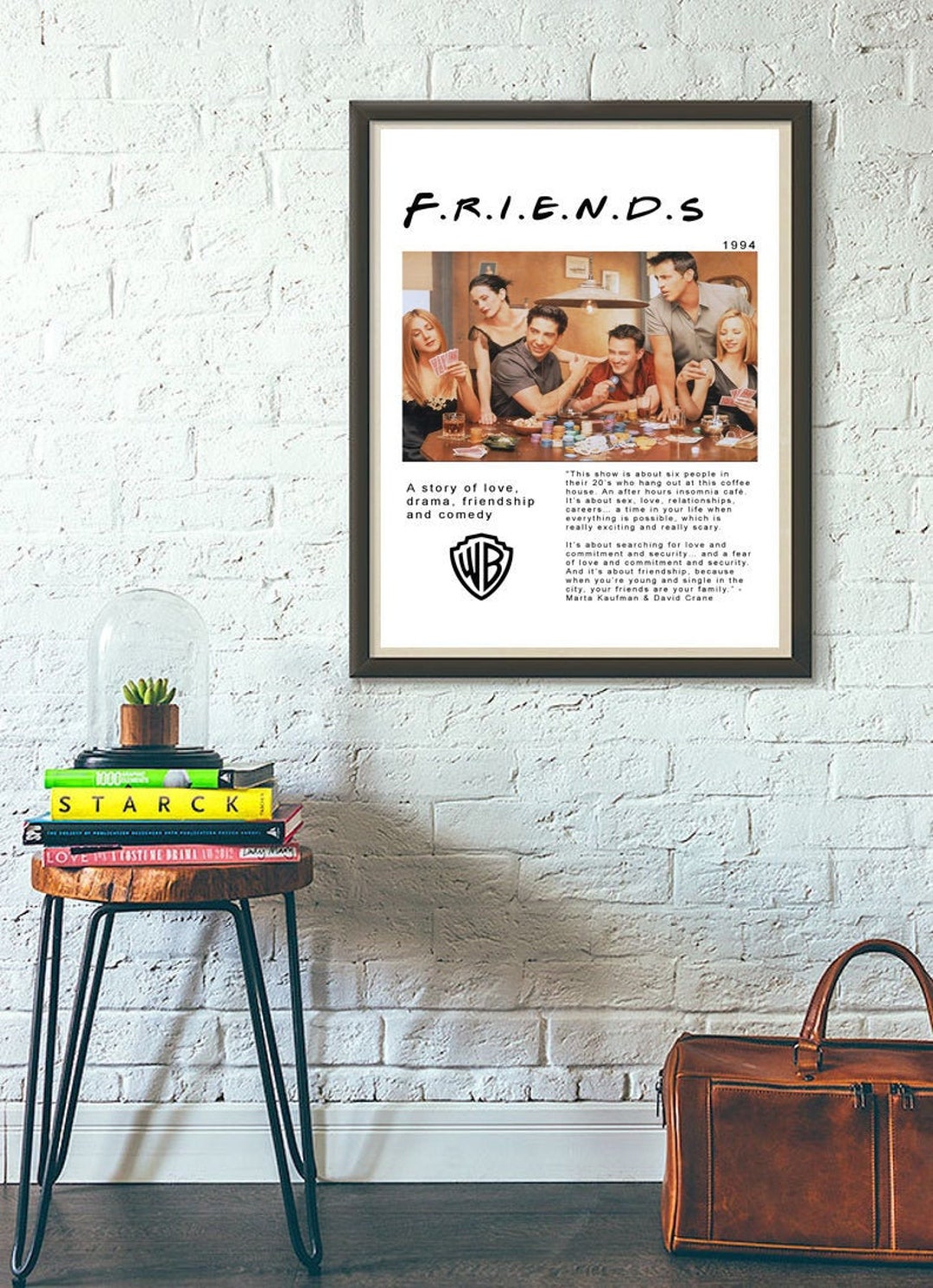 Friends TV Show Merchandise Photo Clip, Friends Christmas Card Holder  Display, Friends TV Show Picture Frames Gifts, Friends Classic Design  Hanging